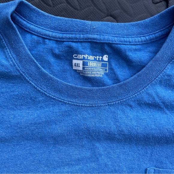 Lot Men’s Carhartt 4 XL (2 Shirts) - Picture 2 of 2